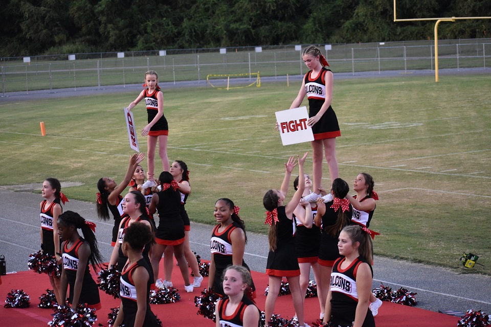 Cheerleading Lake City Middle School